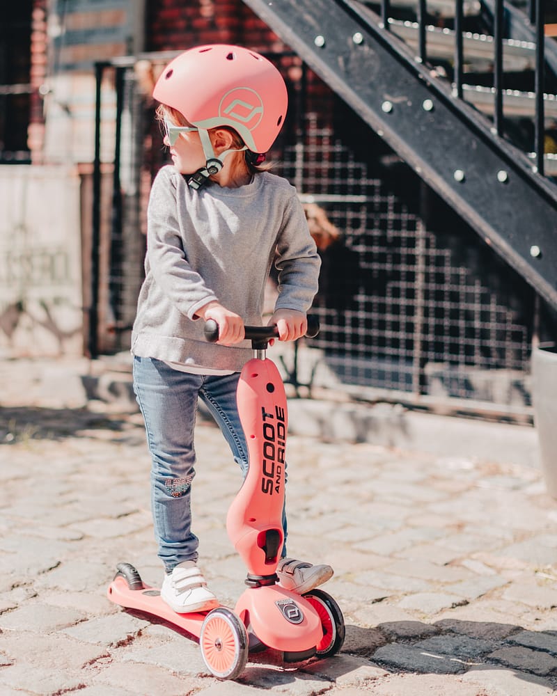 Hjelm Scoot & Ride - Justerbar Hjelm Barn 1-4 år