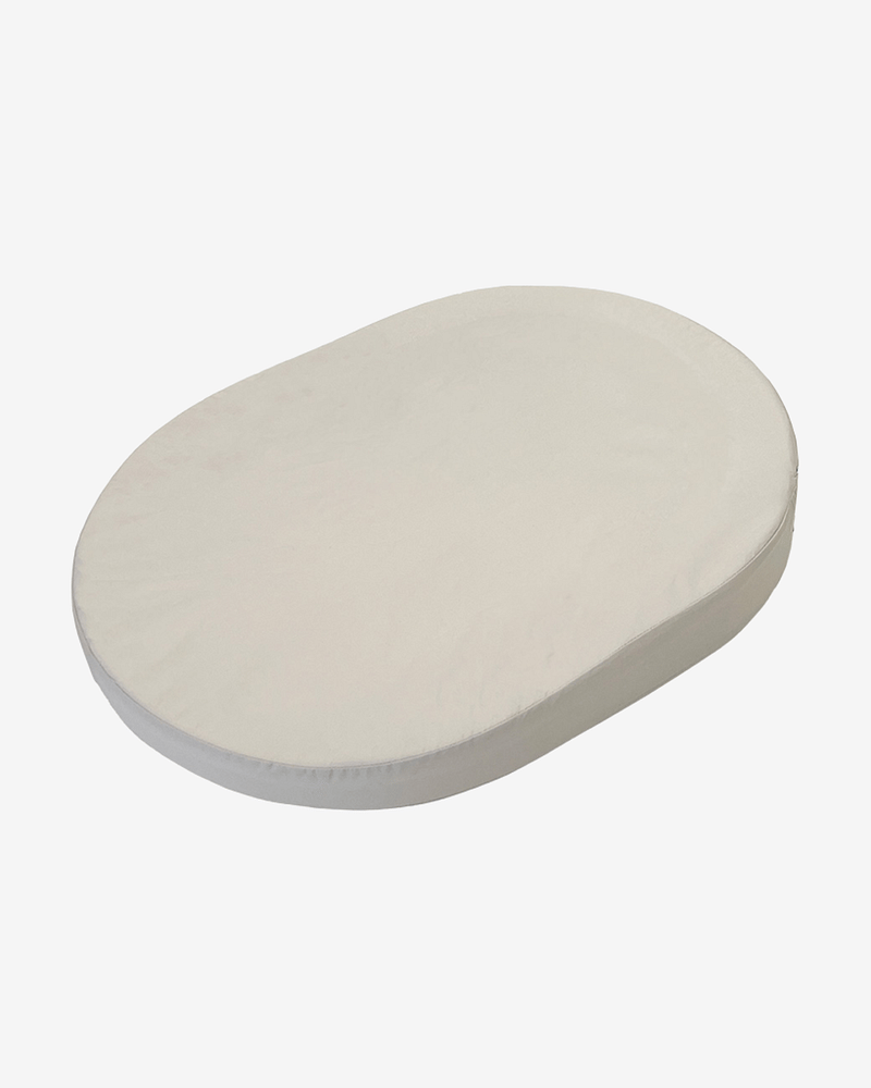 Oval Stellematte med trekk - 70x50 - Øk. Bomull
