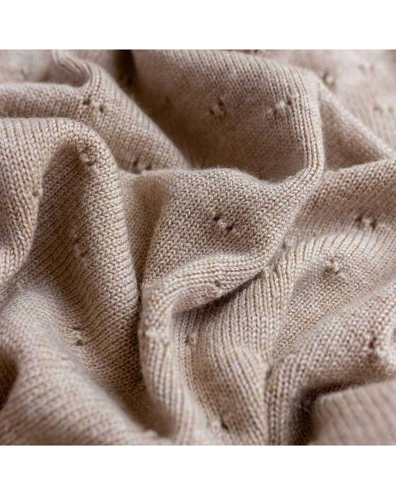 Babyteppe Ull - 100% Merino - Ubehandlet Ull - Bibi