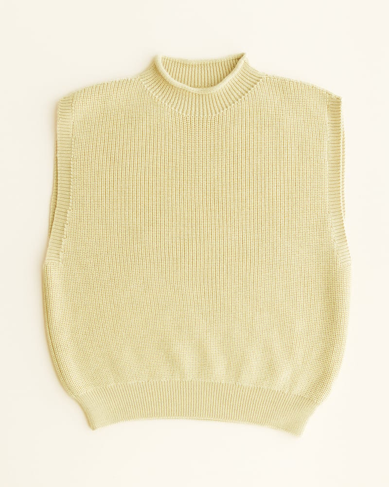 Ullvest Dame - Strikket 100% Merino, Ubehandlet ull | Helle Adult