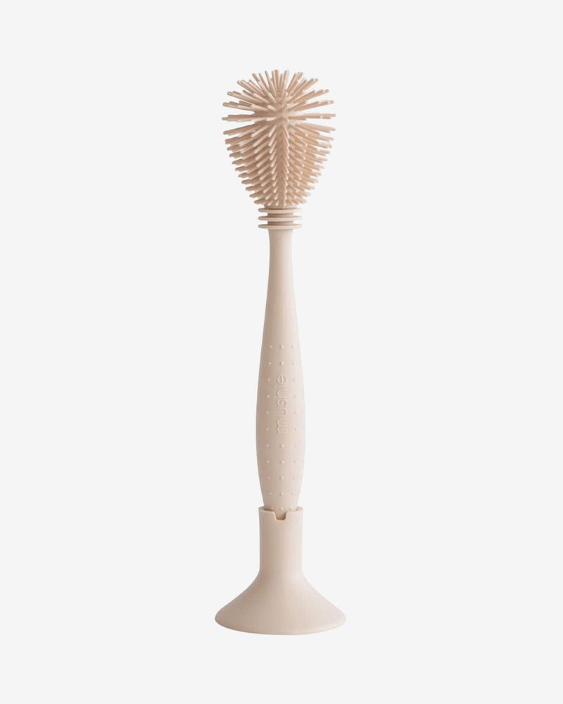 Flaskebørste i Silikon - 2i1 Børstehode | Baby Bottle Brush