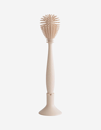 Flaskebørste i Silikon - 2i1 Børstehode | Baby Bottle Brush