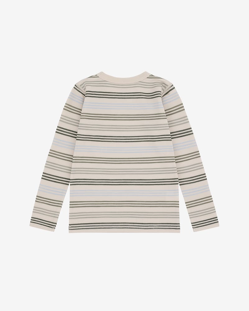 Trøye Langermet - Ull/Bambusviskose | Abba 3 Stripes