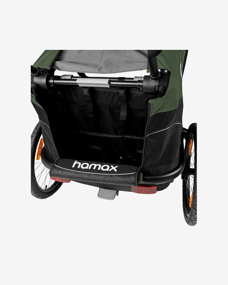Hamax Outback Sykkelvogn & Barnevogn, Plass til ett barn | Singel Bicycle Trailer