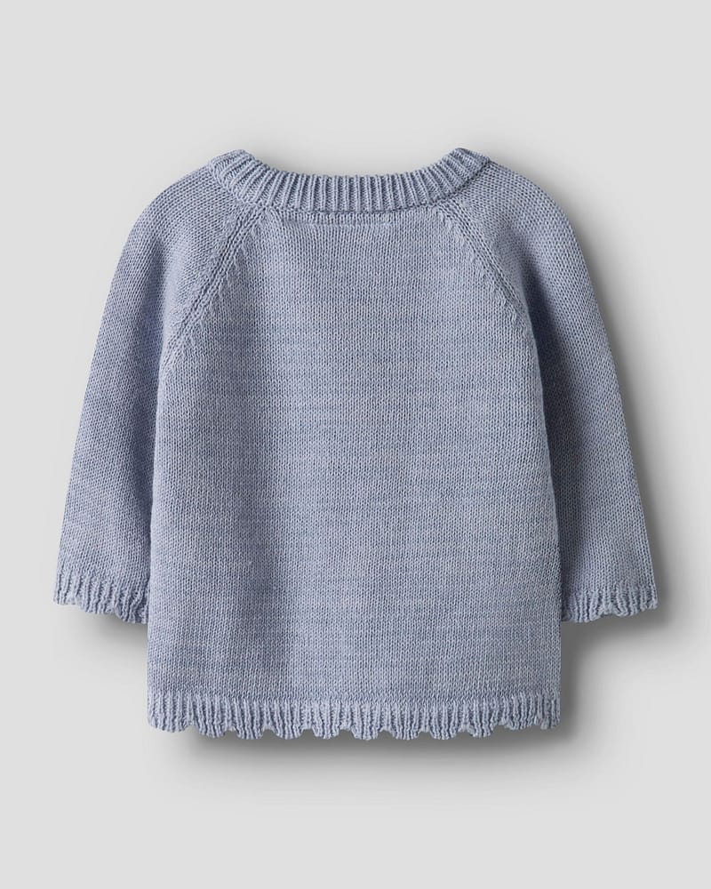 Cardigan Baby - Strikket, Øko Bomull | Laguna LS Wrap Knit
