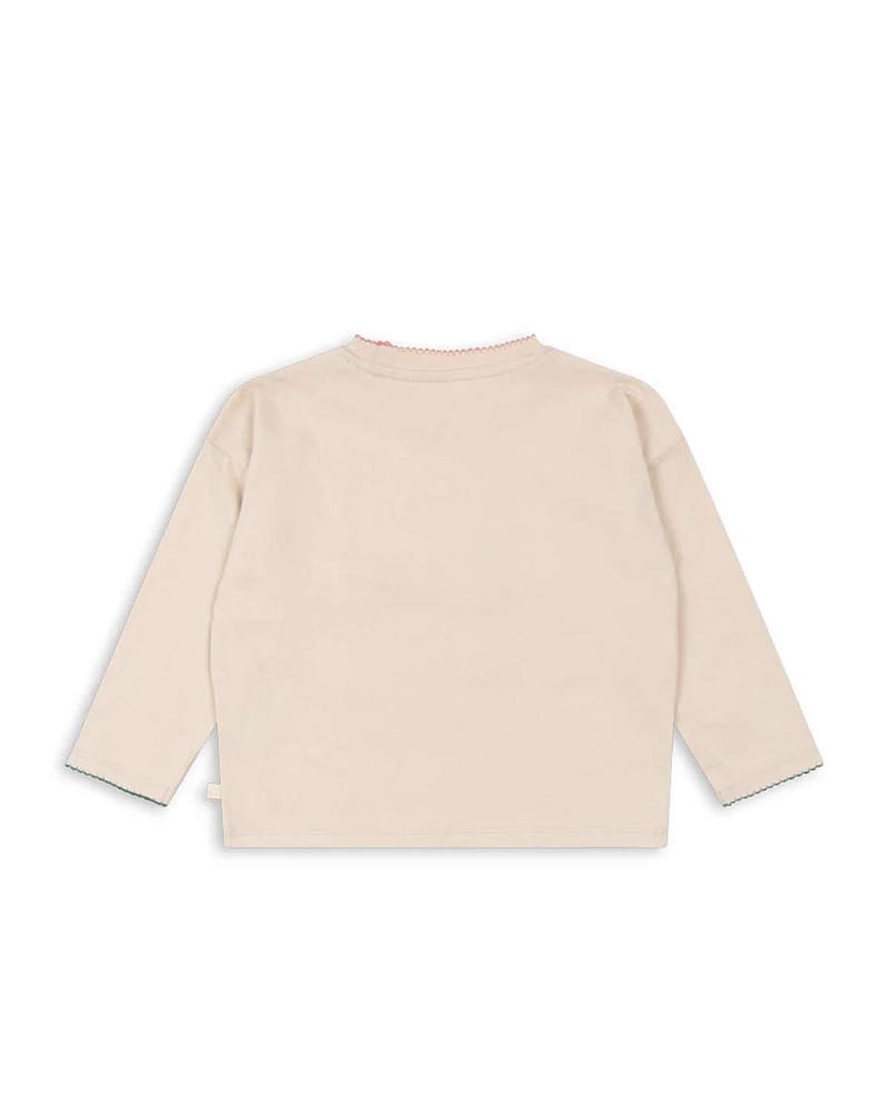Bluse med paljetter - Økologisk | Lin LS Tee