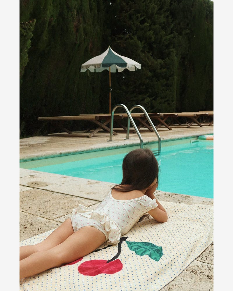 Strandhåndkle 100x70cm - 100% Øko Bomull | Beach Towel