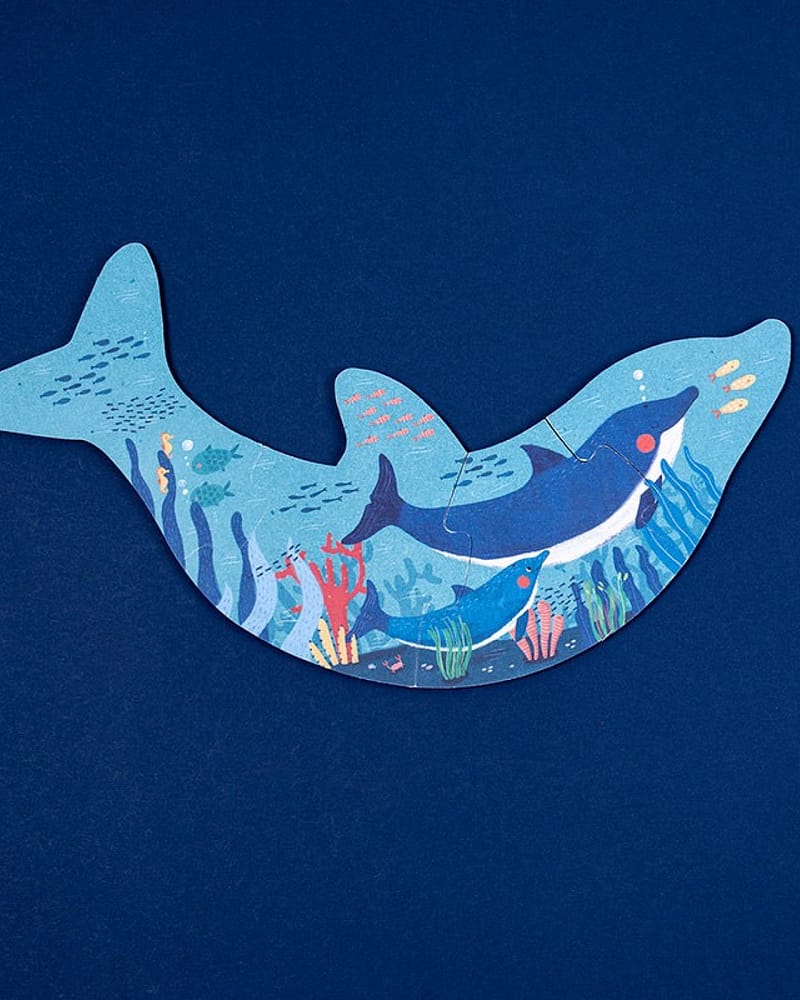 Puslespill 7i1 "Mamma"- Puslespill Barn 2år+| Blue