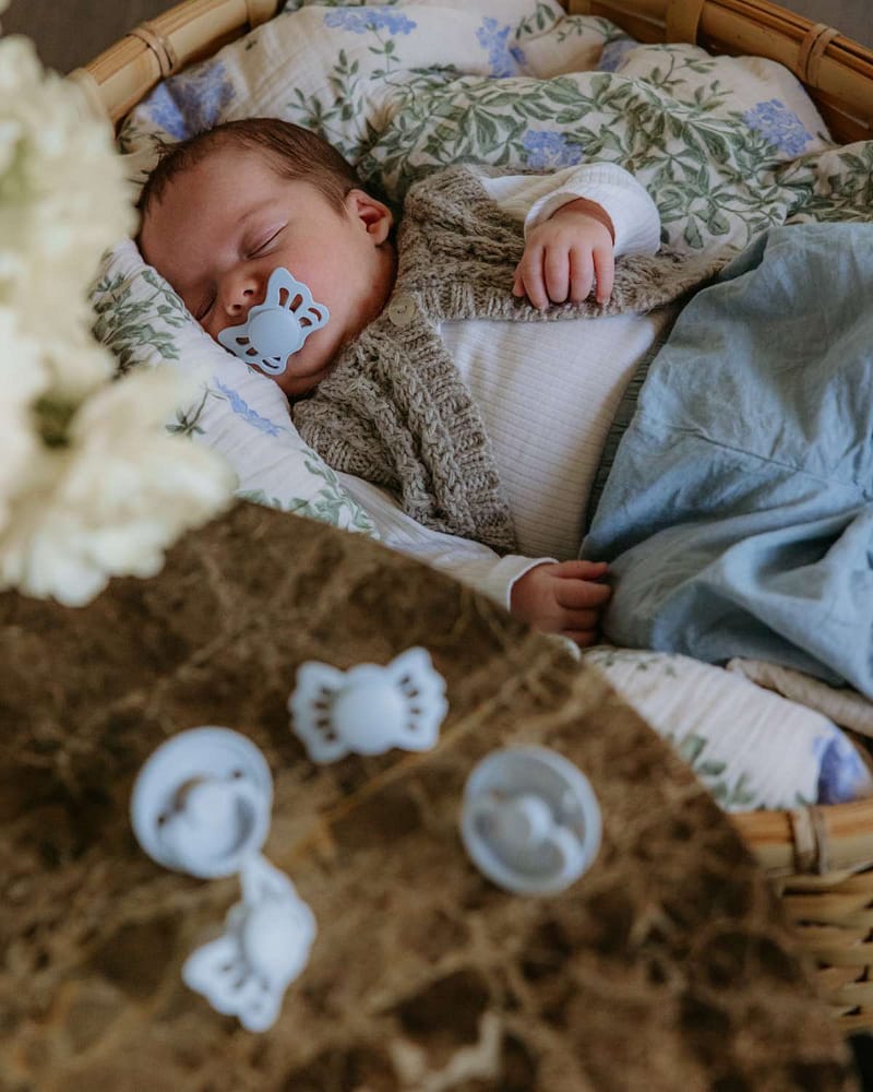 FRIGG smokker Try it Collection 4pk | ​​Baby's First Pacifier | 0-6 mnd