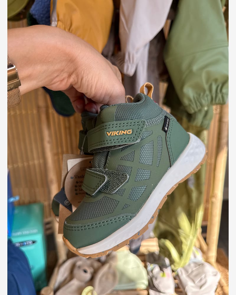 Viking Goretex Sko Barn – Vanntette, Mellomhøy Sko – Vår / Høst | Veme Reflex Mid GTX 2V