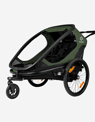 Hamax Outback Sykkelvogn & Barnevogn, 2-Seter | Double Bicycle Trailer
