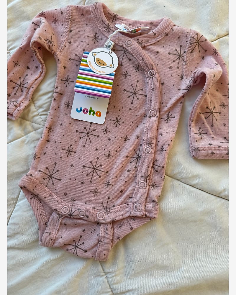 Omslagsbody Baby - 100% Merino | Basic