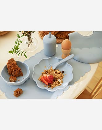 Spisesett Baby 4pk - 100% Silikon | Little Poppy Dining Set