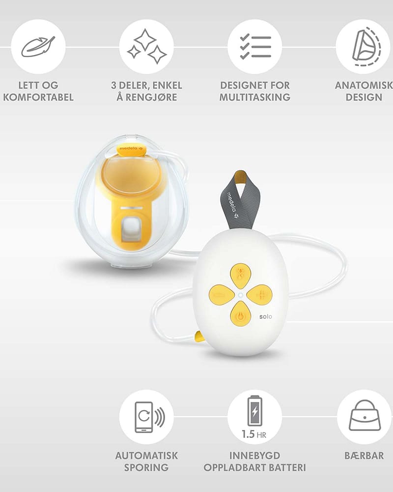 Brystpumpe Solo ™ Handsfree - Enkel Elektrisk i-Bh-Pumpe