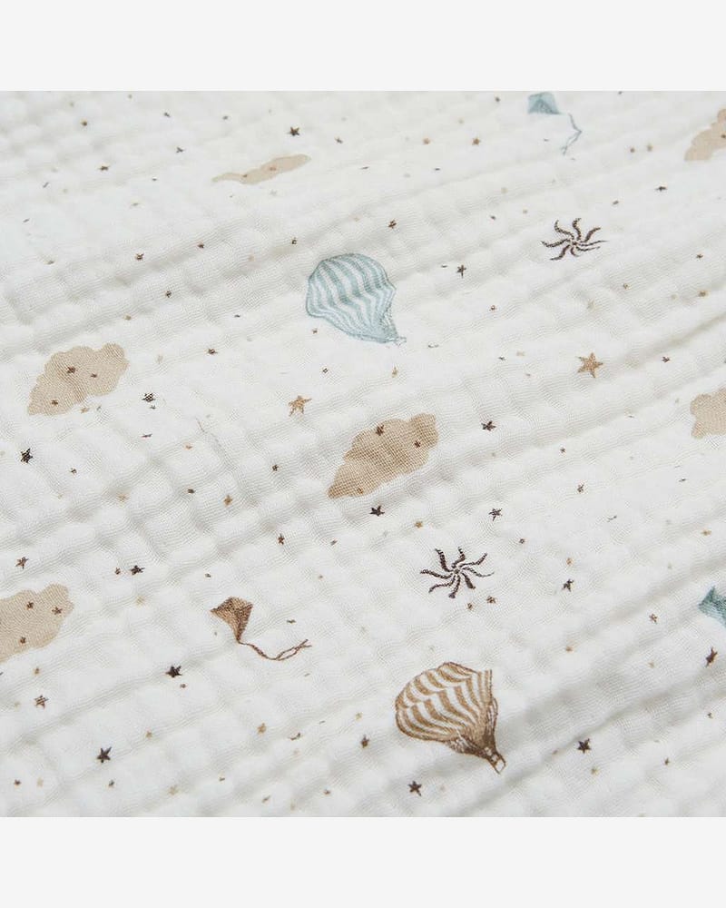 Swaddle teppe - Øko Musselin