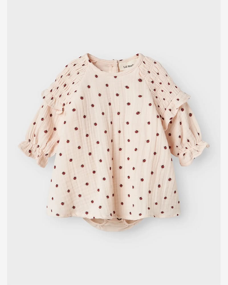 Kjole Baby m/ Body - Øko Bomull