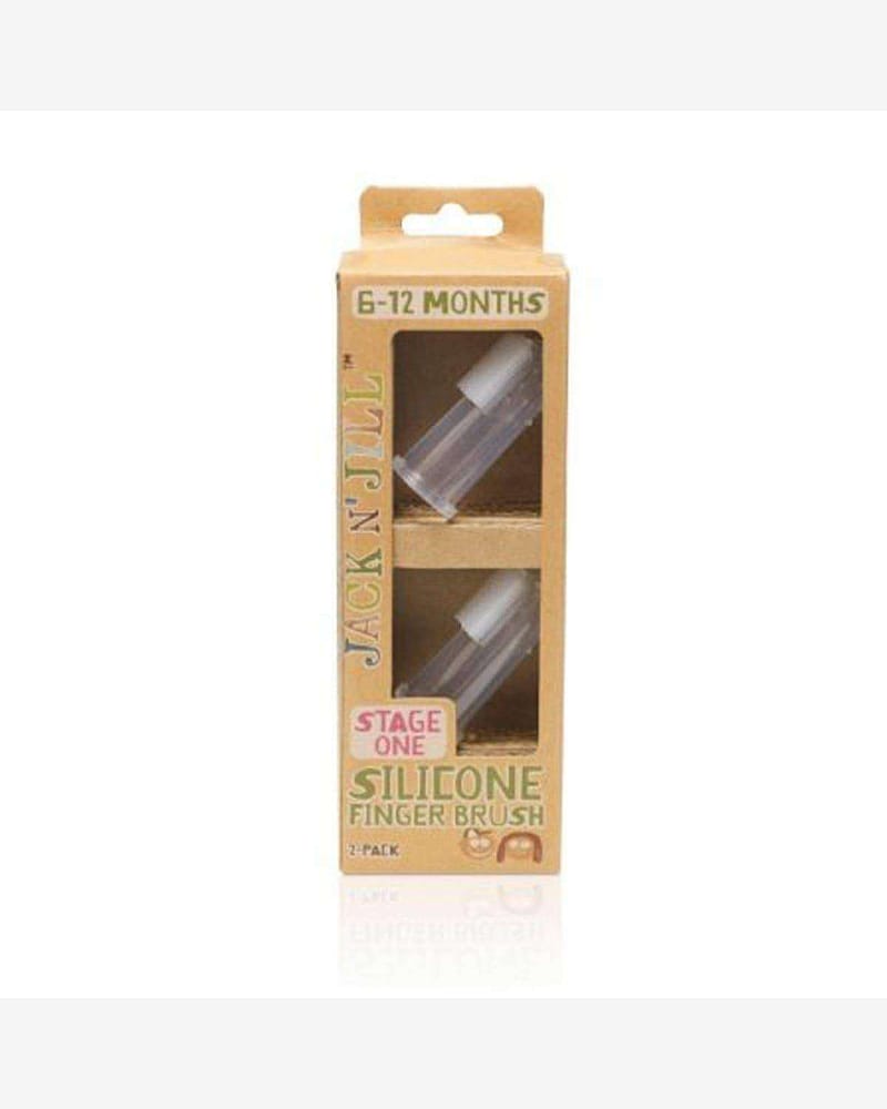 Fingertannbørste til Baby - Silikon - 2pk