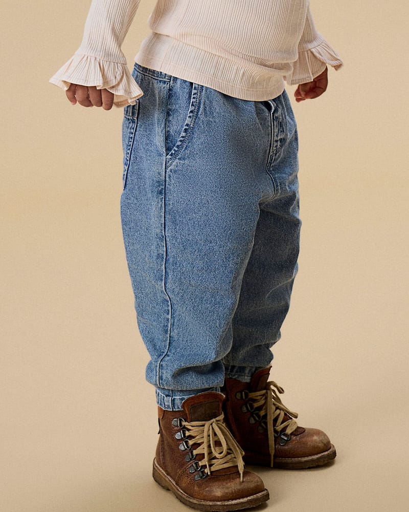 Bukse Barn - Denim, Øko Bomull | NMNTAYA LOOSE JEANS LIL 13251319
