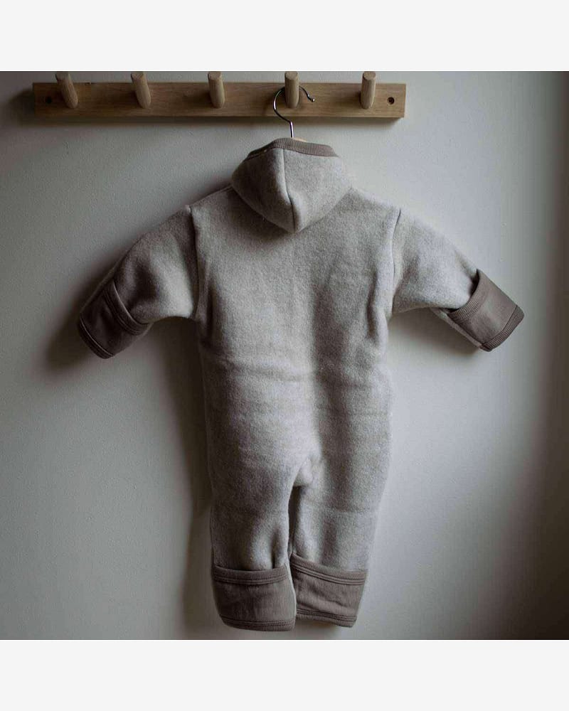 Ulldress i ullfleece - Tykk kvalitet - Ubehandlet ull