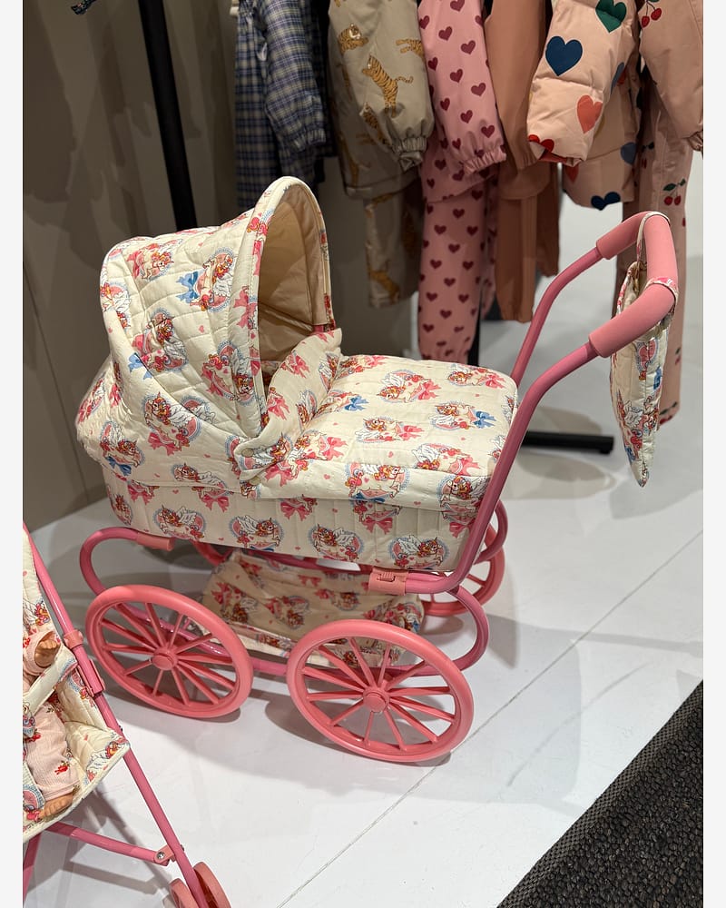 Dukkevogn m/ Vognbag | Minnie Twinkle Doll Pram