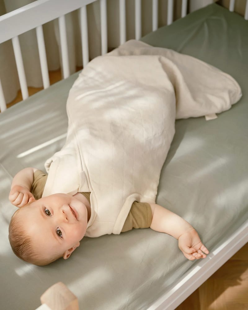 Nattpose Baby / Vektsovepose - Øk. Bomull | Weighted sleeping bag
