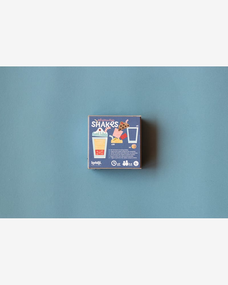 Brettspill Barn 4år+, Pocket size - Observasjons- & Fartsspill | Shakes Tiny Game