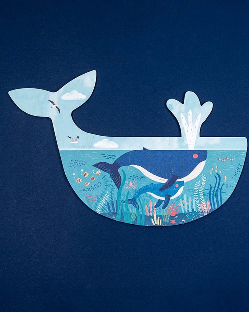 Puslespill 7i1 "Mamma"- Puslespill Barn 2år+| Blue