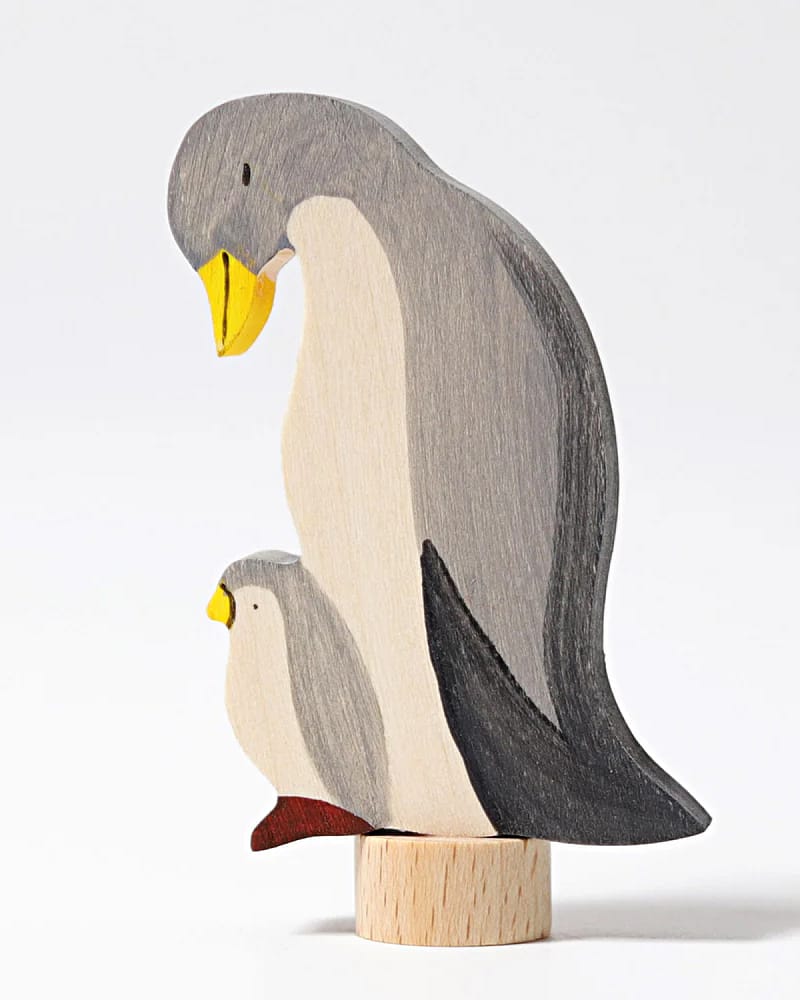 To Pingviner til Bursdagsring | Figur Grimms Lysestake