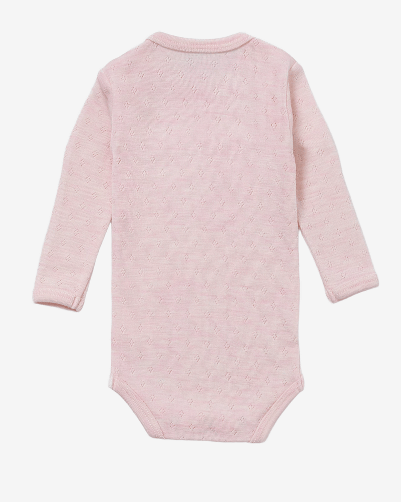 Ullbody Pointelle - Tynn ullkvalitet - 100% Merino