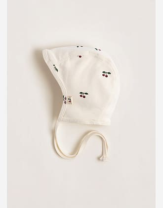 Babylue med knyting - 100% Økologisk Bomull | Baby Helmet GOTS