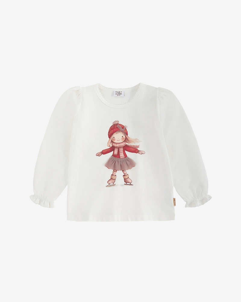 Trøye Barn m/ Print - Øko Bomull | Alma Skating