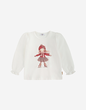 Trøye Barn m/ Print - Øko Bomull | Alma Skating