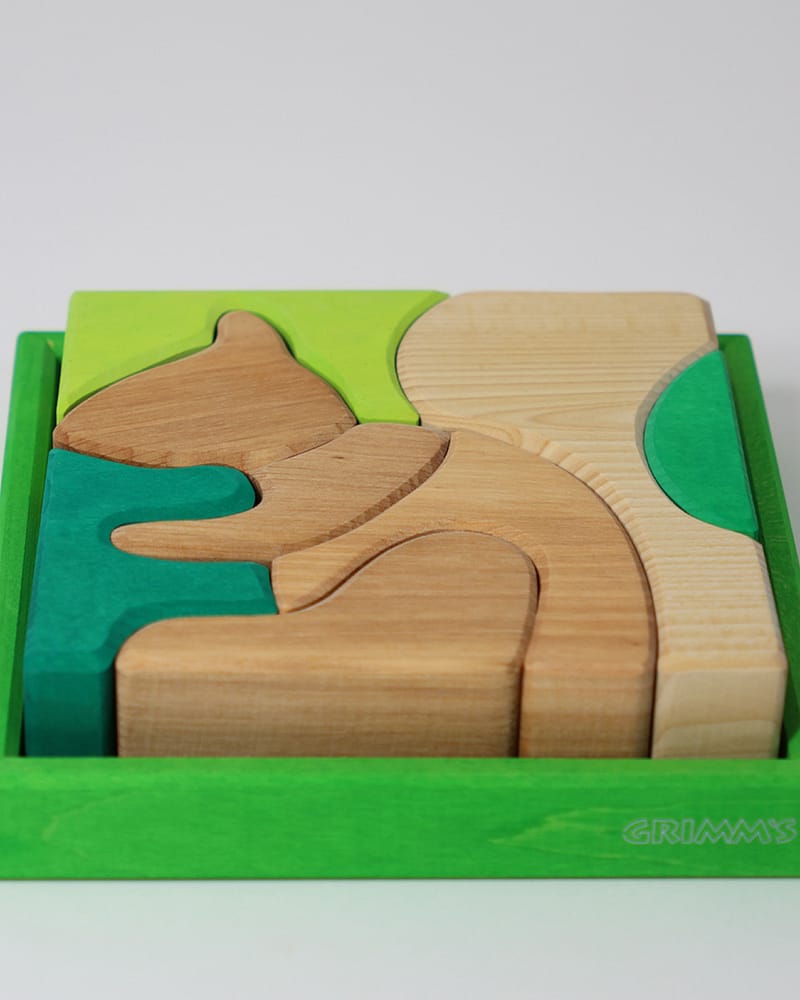 Byggesett og Puslespill - 8 klosser | Building Set