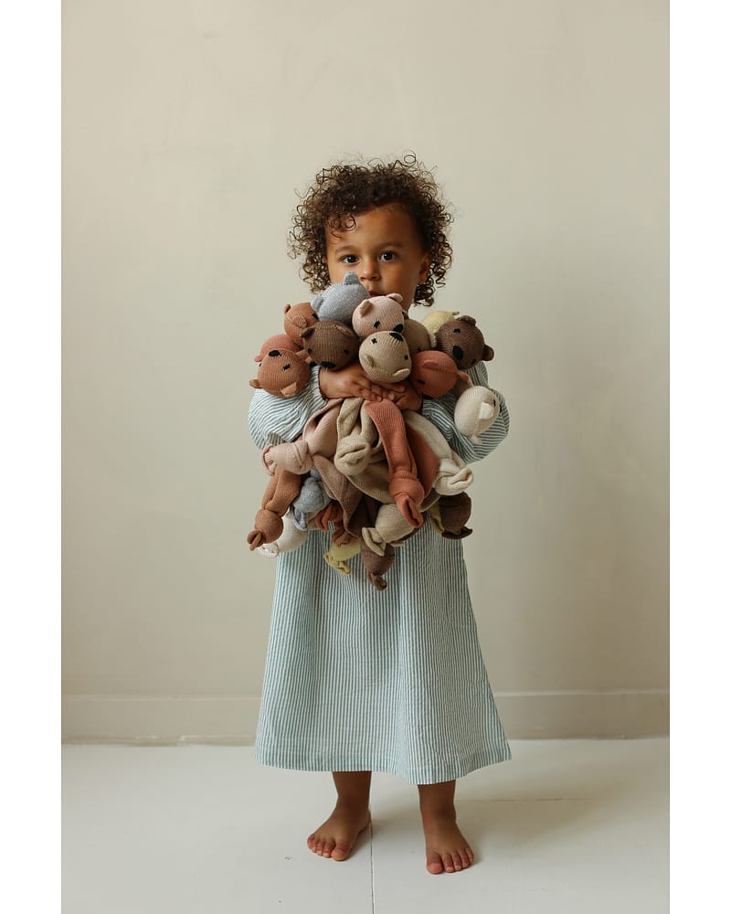 Kosebamse Koseklut - 100% Merino, Ubehandlet Ull | Teddy Tokki