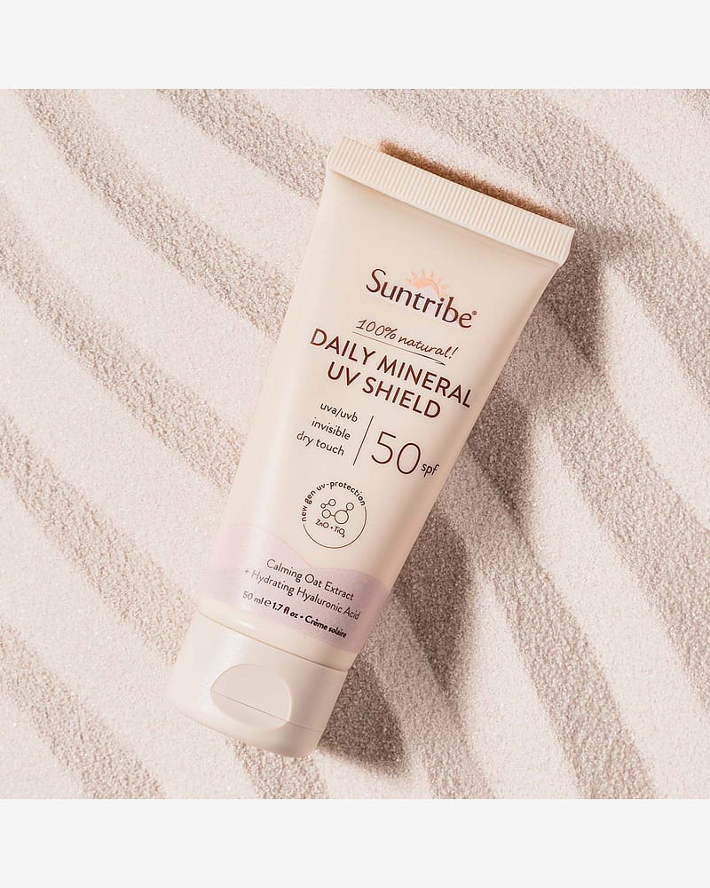 Solkrem for Ansiktet SPF50 - Mineral, 100% Naturlig | Daily Mineral UV Shield