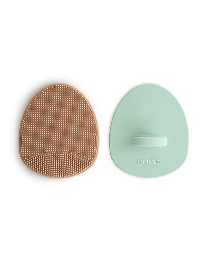 Badebørste Baby 2pk - Hodebunnsmassasje mot Skurv | Cradle Cap Brush
