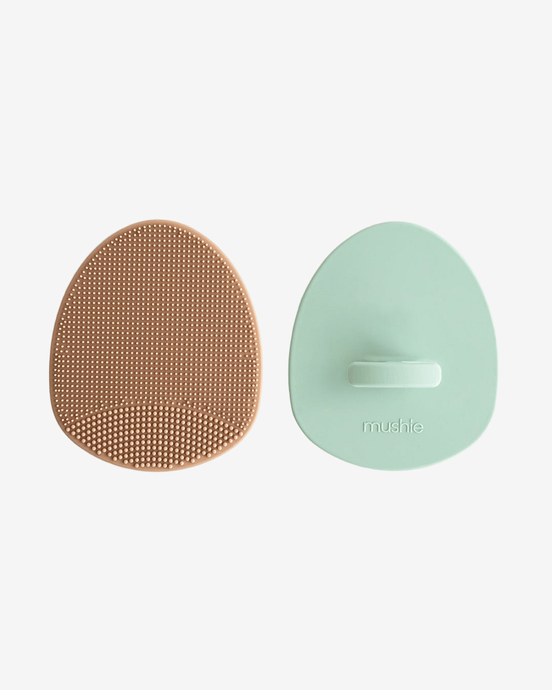 Badebørste Baby 2pk - Hodebunnsmassasje mot Skurv | Cradle Cap Brush