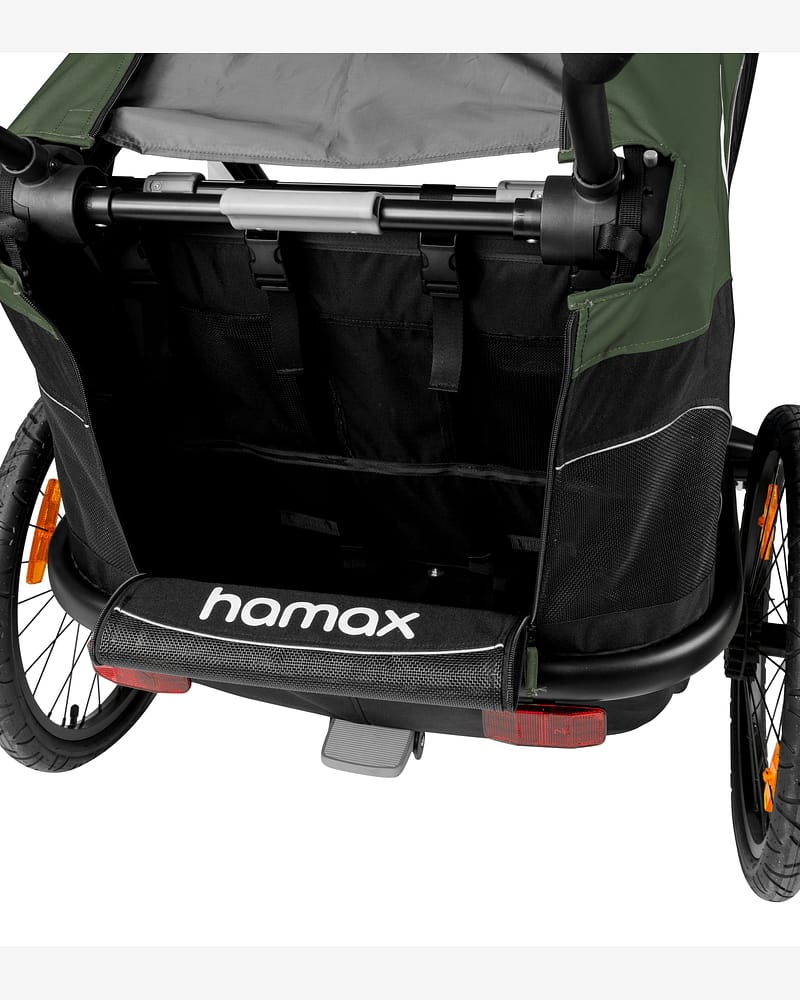 Hamax Outback Sykkelvogn & Barnevogn, 2-Seter | Double Bicycle Trailer