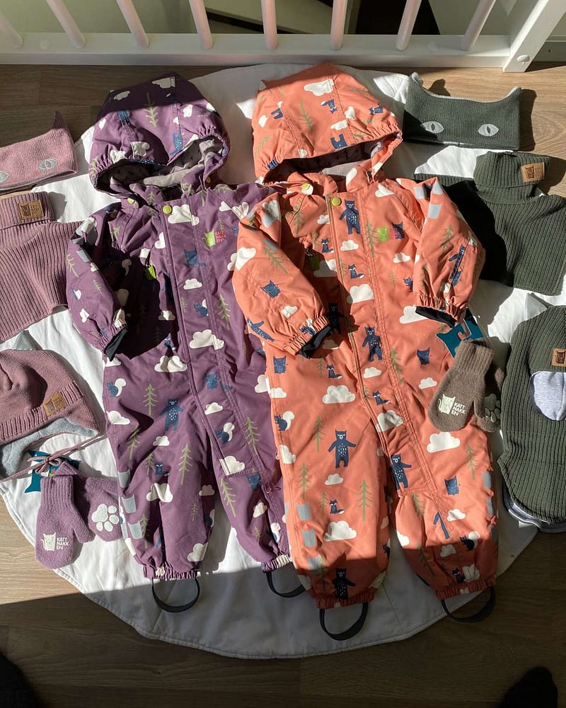 Kattnakken Vinterdress Baby - Teknisk | Vanntett 12000mm