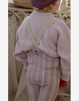 Lavender X Cream Striped