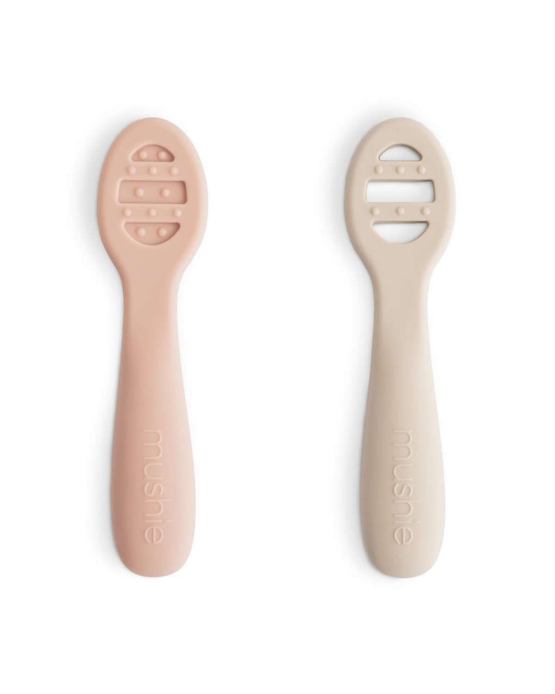 Babyskje 2pk - Silikon | First Feeding Baby Spoons