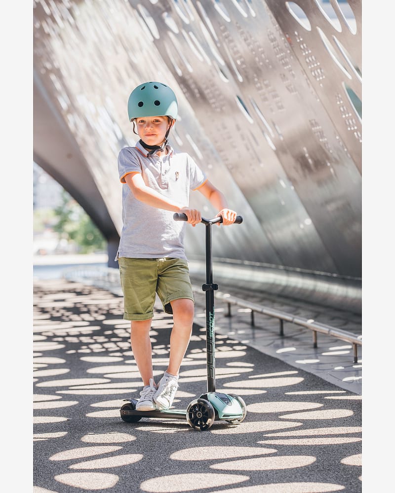 Scoot and Ride Highwaykick 5 Sparkesykkel - med LEDlys i hjul | Barn 5år+