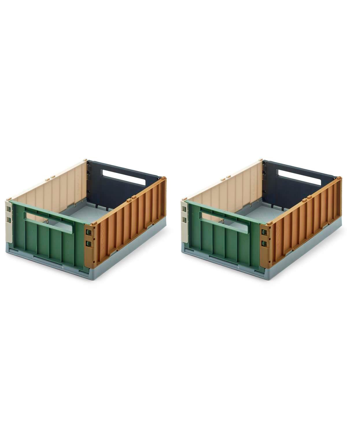 Liewood Weston Stablekasser 2pk | Liten 5L - Sea Blue mix