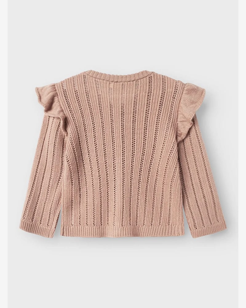 Cardigan i Ull Barn - Strikket