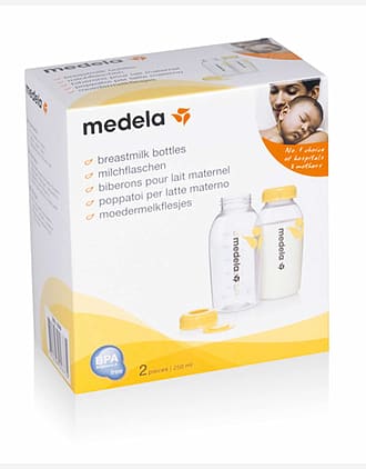Melkeflaske 2pk - Tåteflaske Uten smokk - 250ml