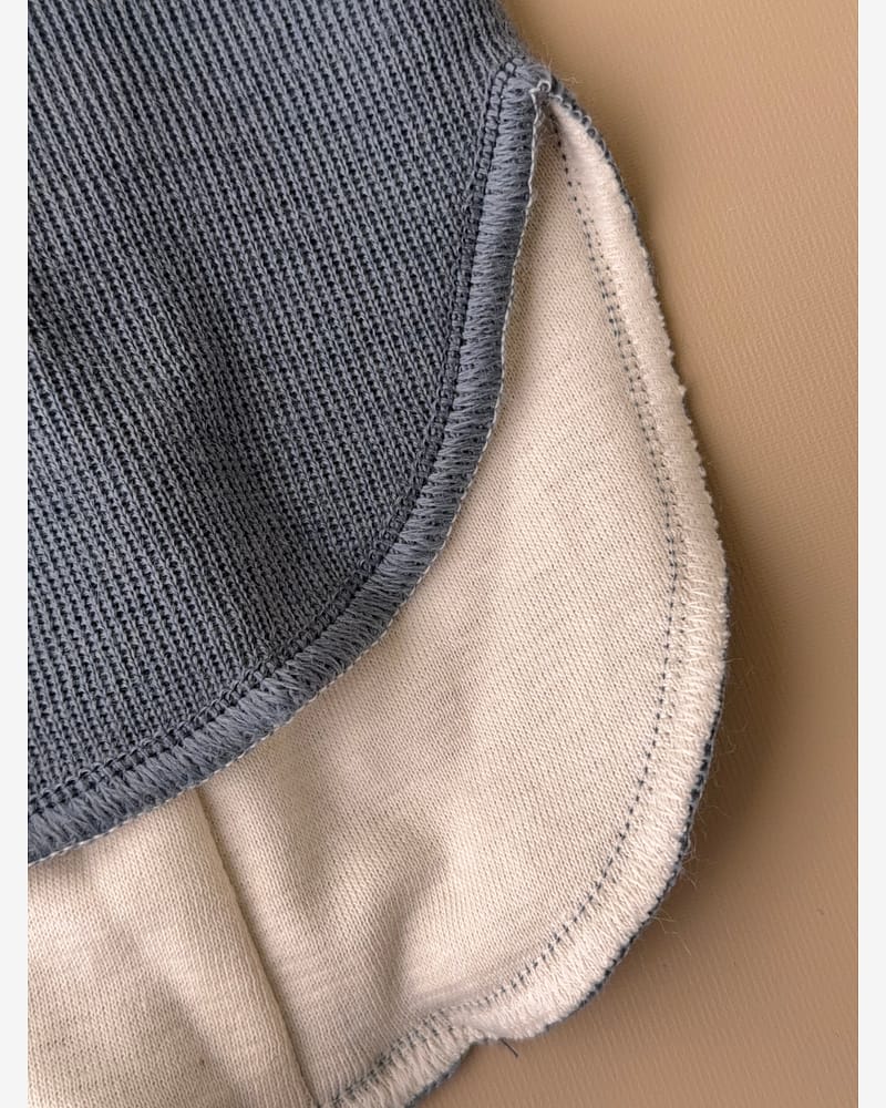 Balaclava Ull m/ Bomullsjersey fôr og Vindstopper | Ubehandlet Ull