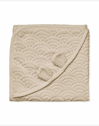 Badehåndkle Baby m/ Hette | 80x80 cm - 100% Øko Bomull