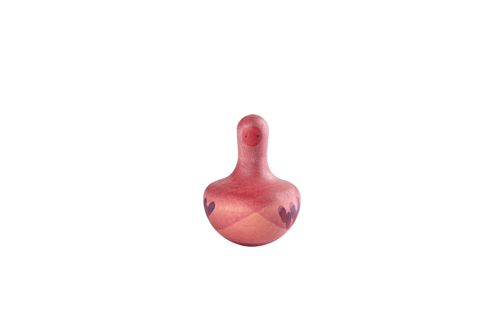 Snurrebass-fugl – Treleke baby, 10 mnd+ | Chill pink bird, Rosa