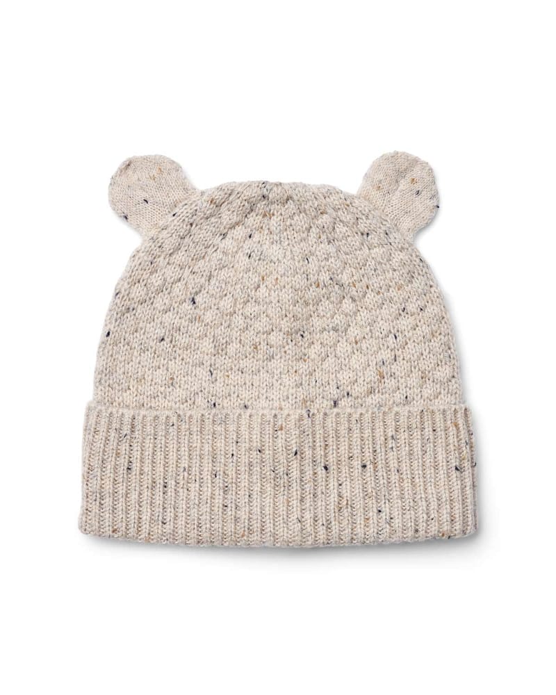 Beanie Lue med bamseører - 100% Merinoull | Miller