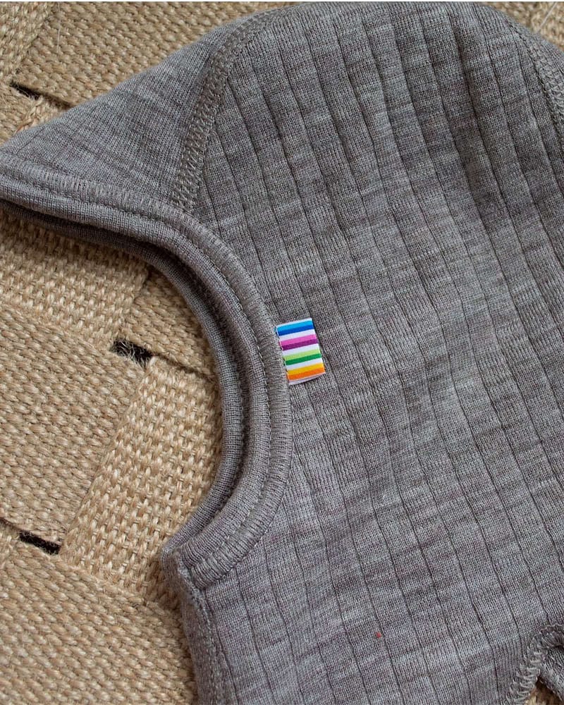 Balaclava – 100% Merinoull – Rib – Dobbel Basic